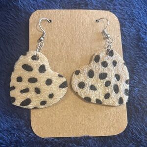 Wild Heart Leopard Earrings